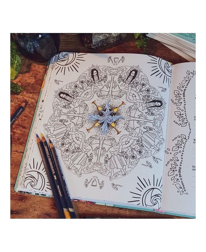 Barnes & Noble Modern Witch Tarot Coloring Book by Lisa Sterle - Macy's