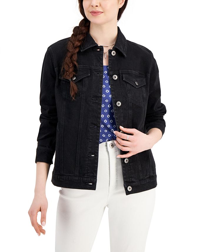 Macy's style and online co denim jacket