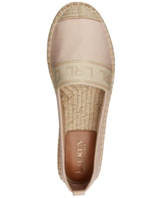 Ralph Lauren Women's Caylee Canvas Espadrille - Size 10 in Blush