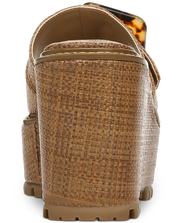 Sam Edelman Women's Livi Buckle Wedge Sandals Macy's