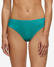 Women's Soft Stretch One Size Seamless Thong Underwear 2649, Online Only