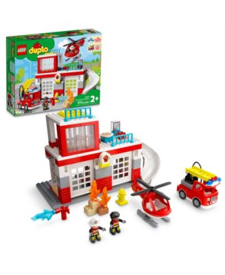 Lego Fire Station Helicopter Set, 117 Pieces
