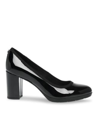 Women's Castana Round Toe Block Heel Pumps