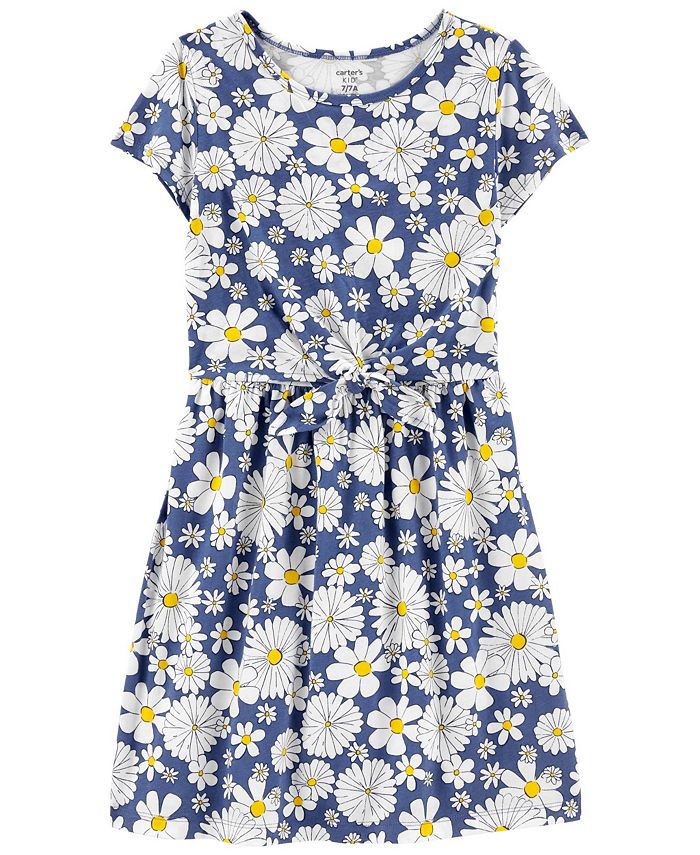 Carter's Little Girls Floral Jersey Dress Macy's