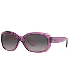 Women's Polarized Sunglasses, RB4101 JACKIE OHH 58