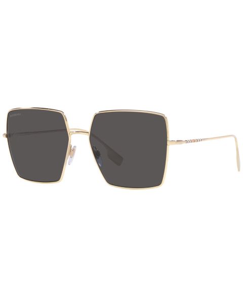 Женские солнцезащитные очки Burberry Sunglasses, BE3133 Daphne, цвет: Светлый золотой