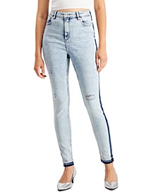 Women's High-Rise Ripped Skinny Jeans, Created for Macy's