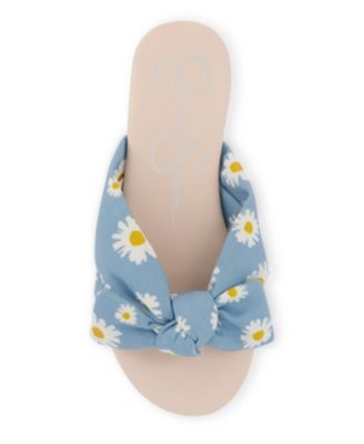 Little Girls Floral Sandal