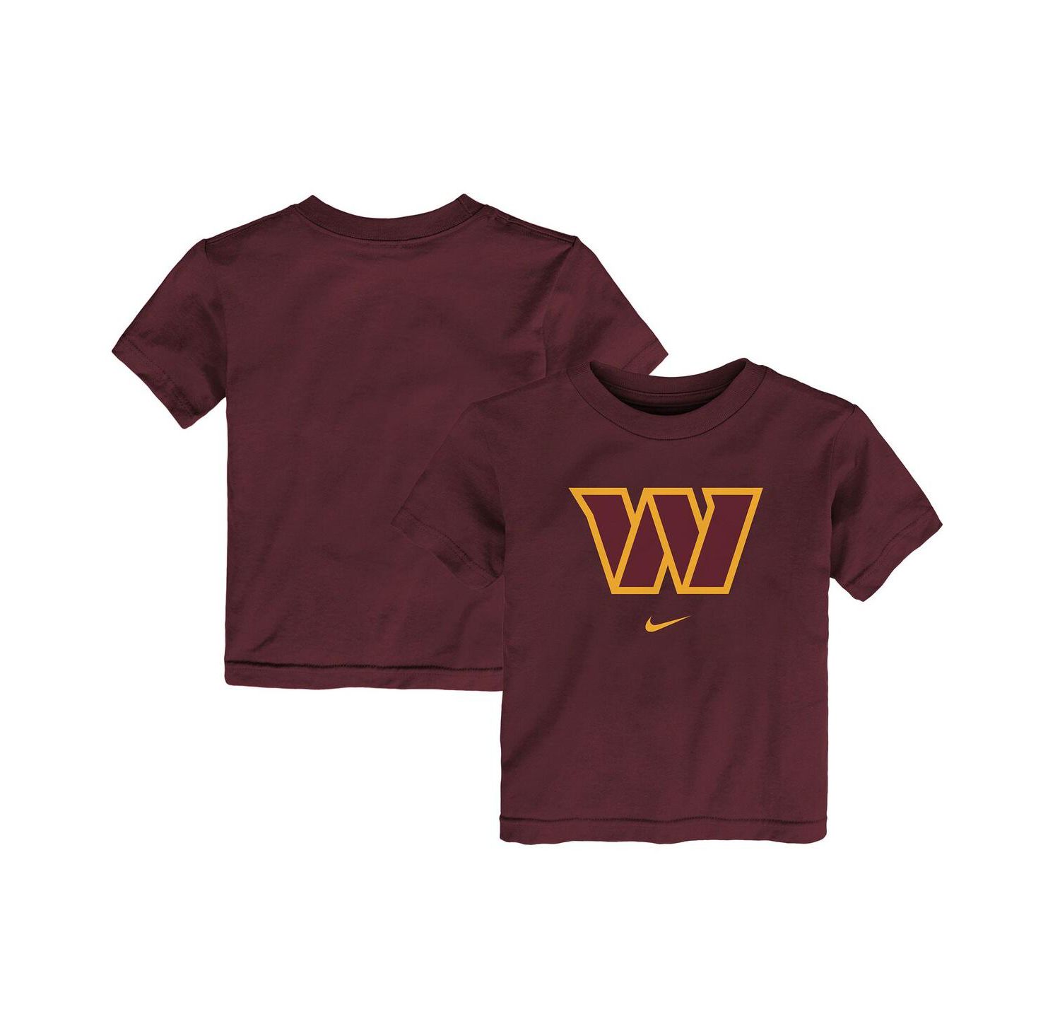 Unisex Infant Preschool Burgundy Washington Commanders Team Logo T-shirt