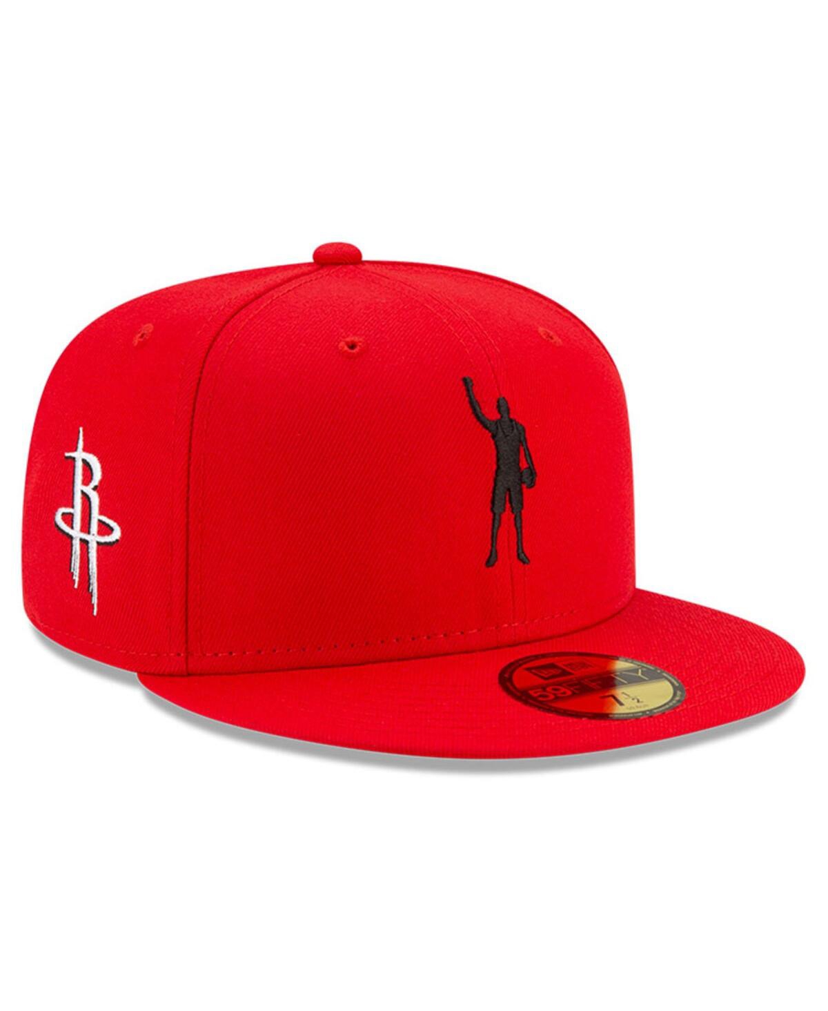 New Era Men's X Compound Red Houston Rockets Play For Change Otc