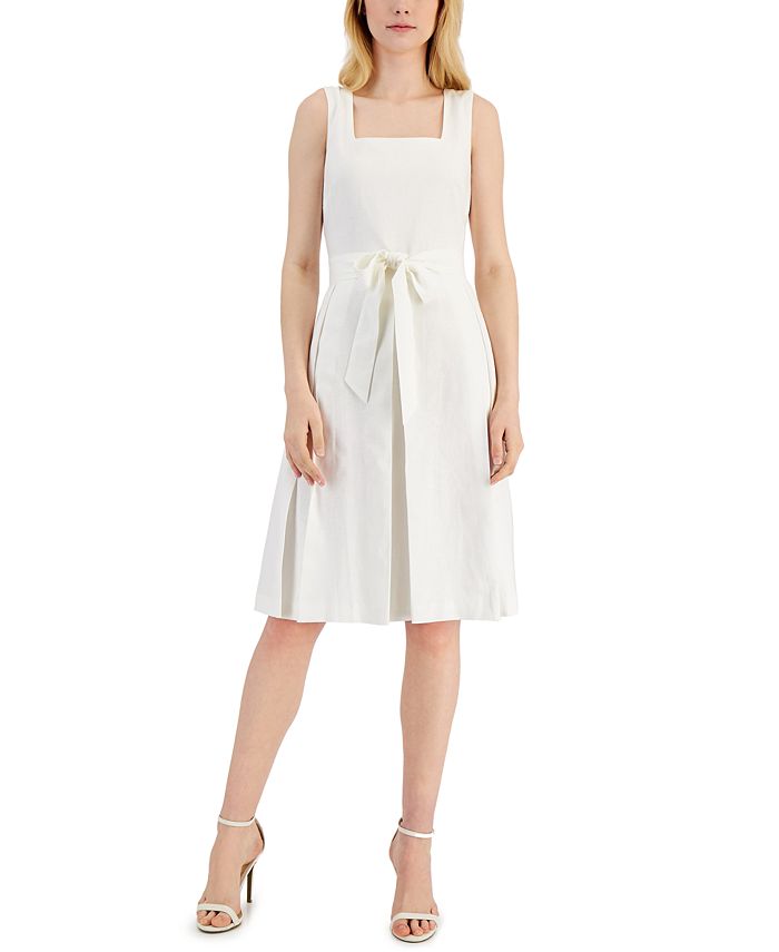 Anne klein online linen dress