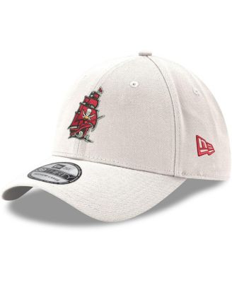 Men's White Tampa Bay Buccaneers Alternate Logo Iced II 39THIRTY Flex Hat