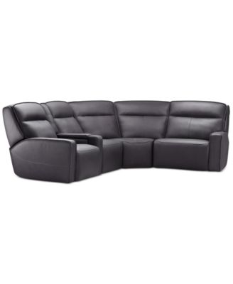 Furniture CLOSEOUT! Dextan Leather Sectional Collection, Created for Macy's