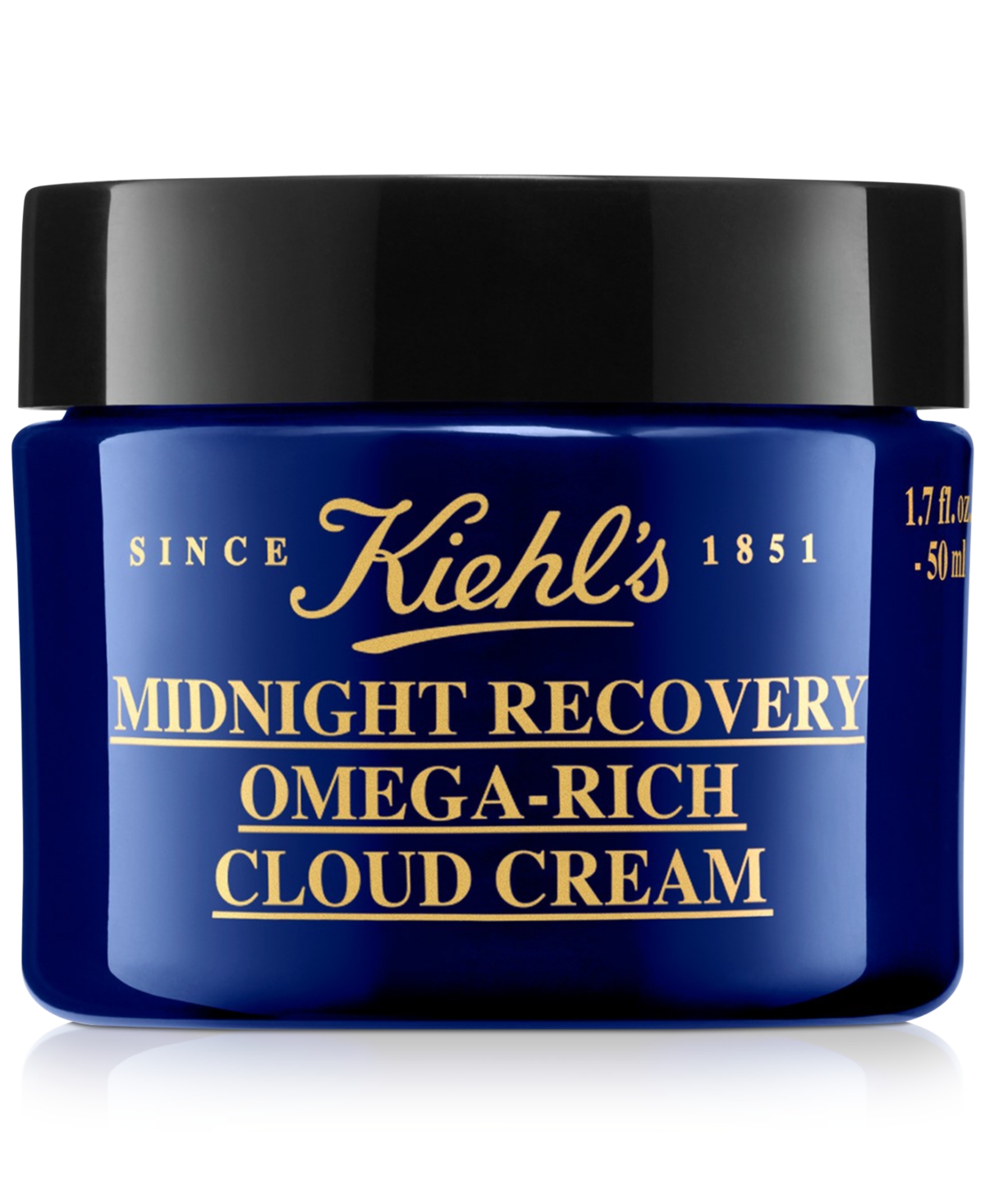 Shop Kiehl's Since 1851 Midnight Recovery Omega-rich Night Cream, 1.7 Oz. In No Color