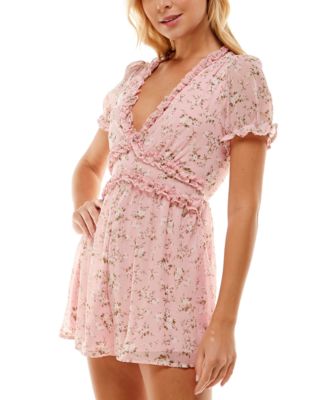 Trixxi - Juniors' Ruffled Romper