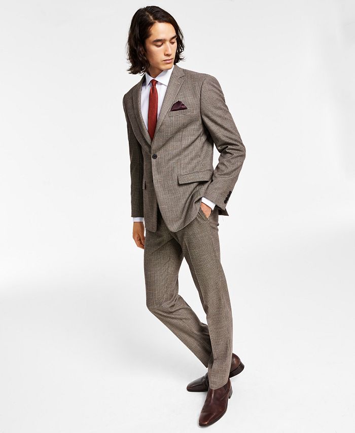 Bar III Men's Suit Separates, Dress Shirt & Tie, Created for Macy's - Macy's