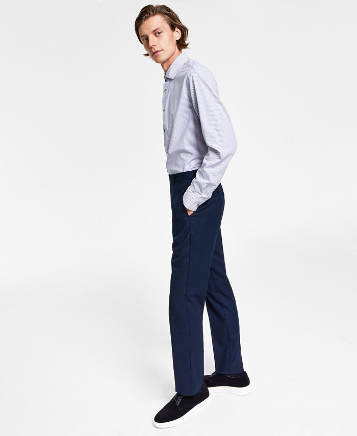 Toevlucht Misbruik Per Calvin Klein Men's X-Fit Slim-Fit Stretch Suit Pants & Reviews - Pants -  Men - Macy's
