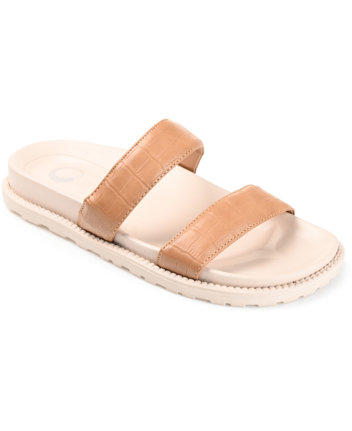 Journee Collection Women's Stellina Sandals Women's Shoes In Mocha
