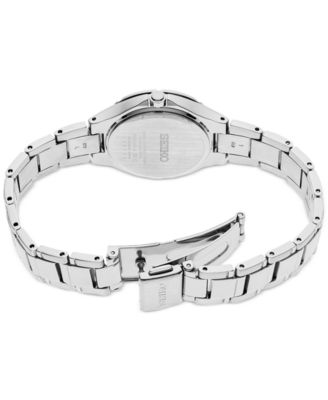 Seiko Women's Essential Stainless Steel Bracelet Watch 27mm