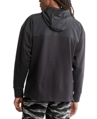 Timberland Men's Outdoor Archive Half Zip Hybrid Hoodie - Macy's