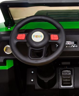 Toys 2 Seater Ride on Tractor Trailer