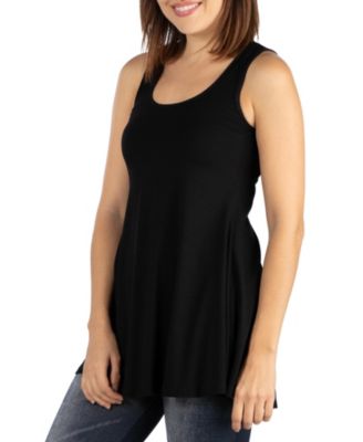 ToBeInStyle Women's Seamless Microfiber Slim-Fit Scoopneck Top - One Size Fits Most - View #6