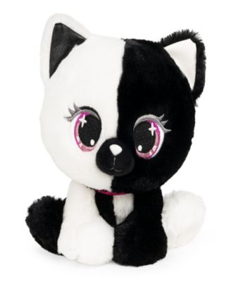 Gund P.Lushes Designer Fashion Pets Lady Luna Cat Premium Stuffed Animal Soft Plush, 6