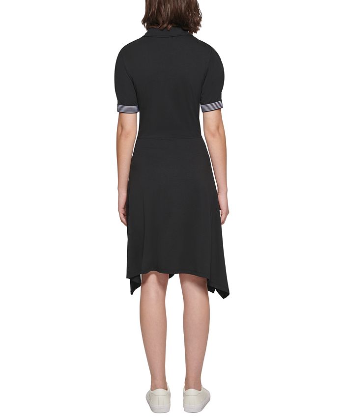 KARL LAGERFELD PARIS Handkerchief Hem Shirt Dress main image 1