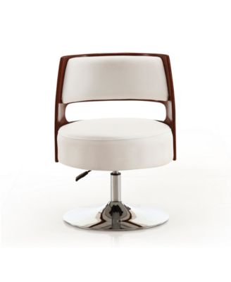 Salon Adjustable Height Swivel Accent Chair