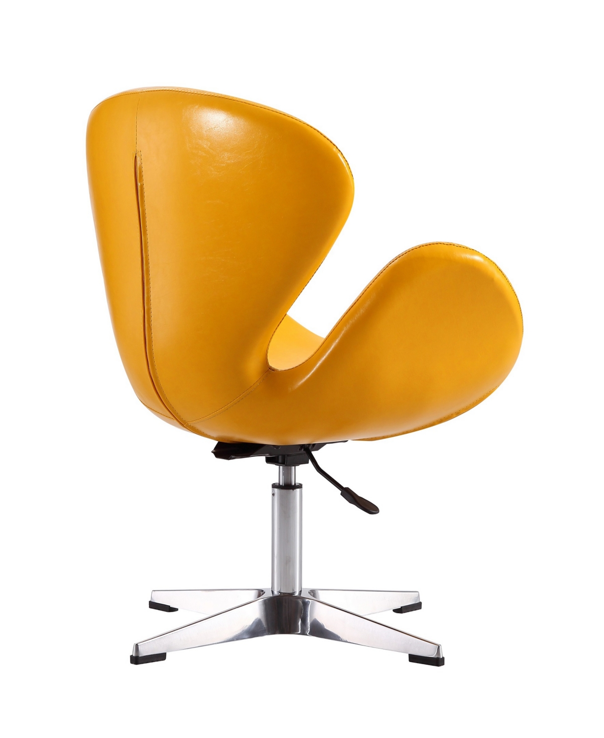 Manhattan Comfort Raspberry Adjustable Swivel Chair