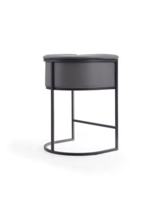 Cosmopolitan Leatherette Upholstered Counter Stool