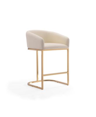 Louvre 36" Leatherette Upholstered Counter Stool