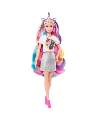 Barbie Fantasy Hair Doll, 2 Piece Set