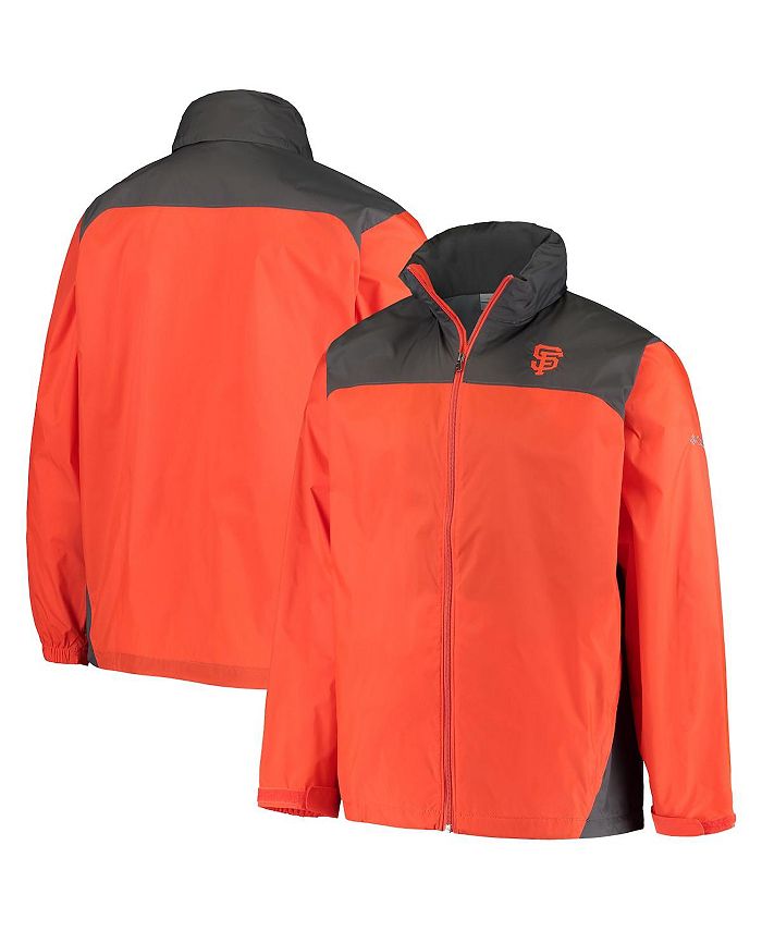 San Francisco Giants Columbia Glennaker Lake Full-Zip Hooded Rain Jacket -  Orange