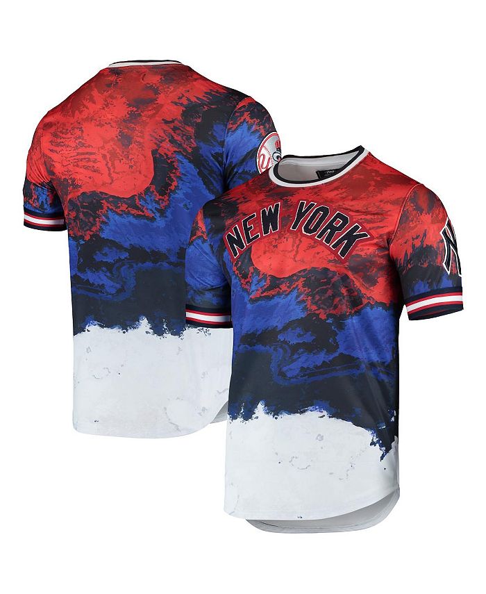 New York Yankees Pro Standard Red, White & Blue T-Shirt - White