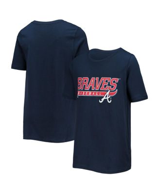 Outerstuff Big Boys Navy Atlanta Braves Take the Lead T-shirt - Macy's