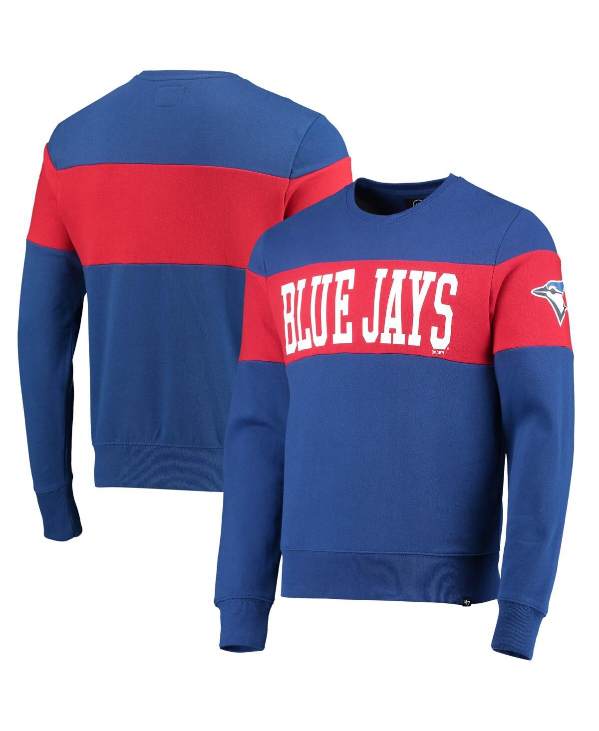 47 Brand Men's '47 Royal Toronto Blue Jays Interstate Pullover Sweatshirt
