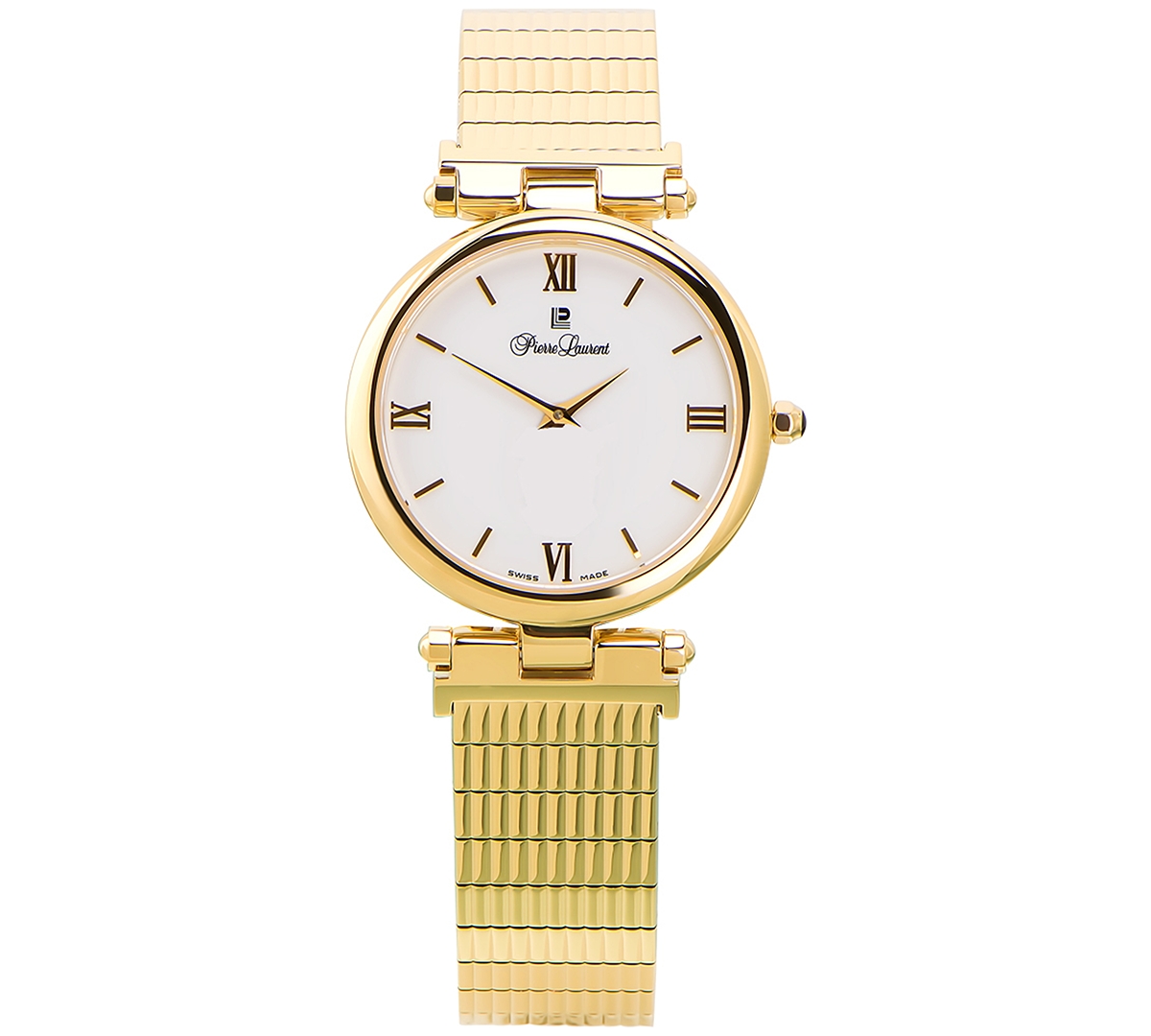 Women's Swiss Stainless Steel & Gold-Plated Stainless Steel Strap Watch 24mm - Stainless Steel   Kt Gold Plate