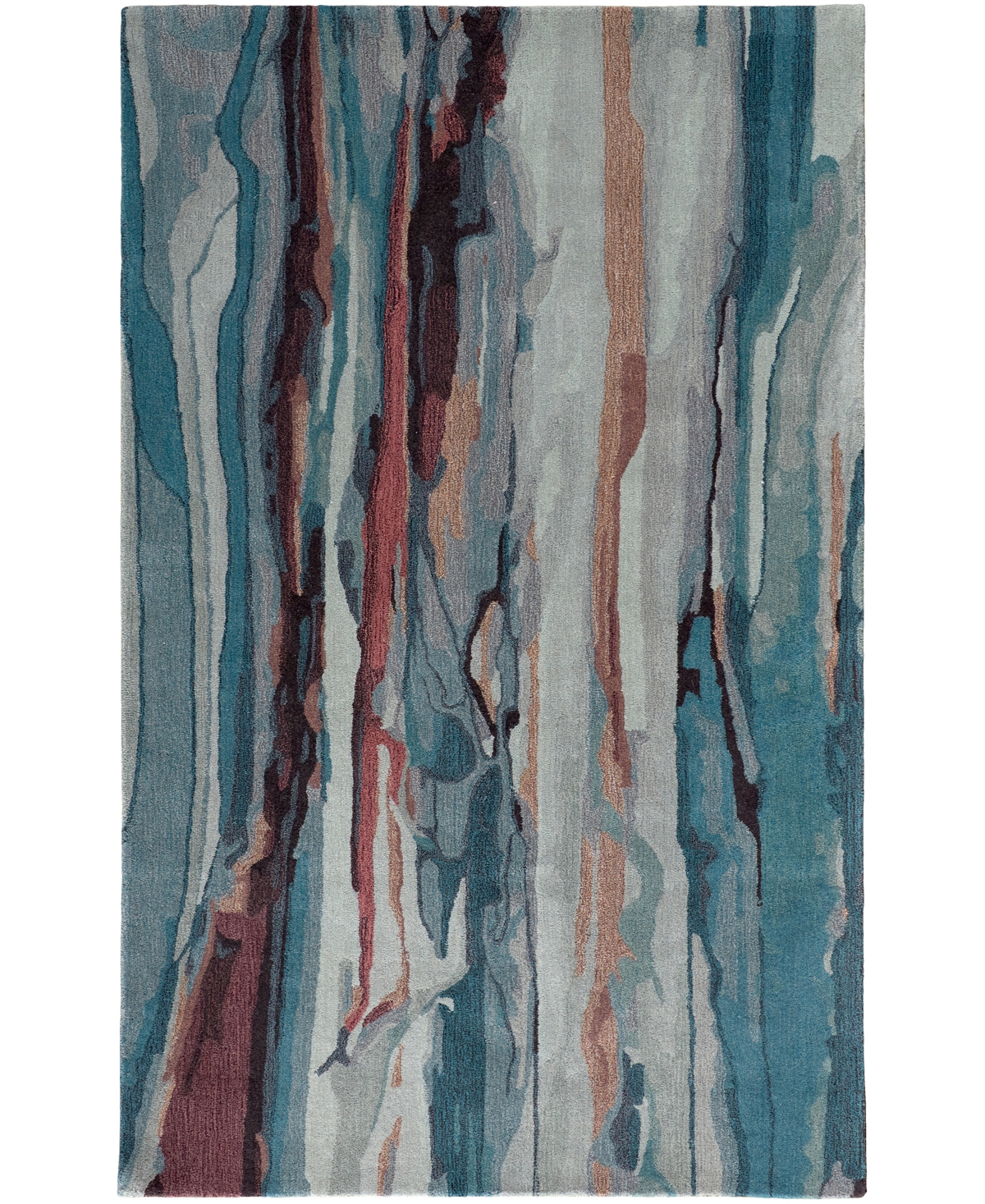 Feizy Amira R8634 Area Rug - Red