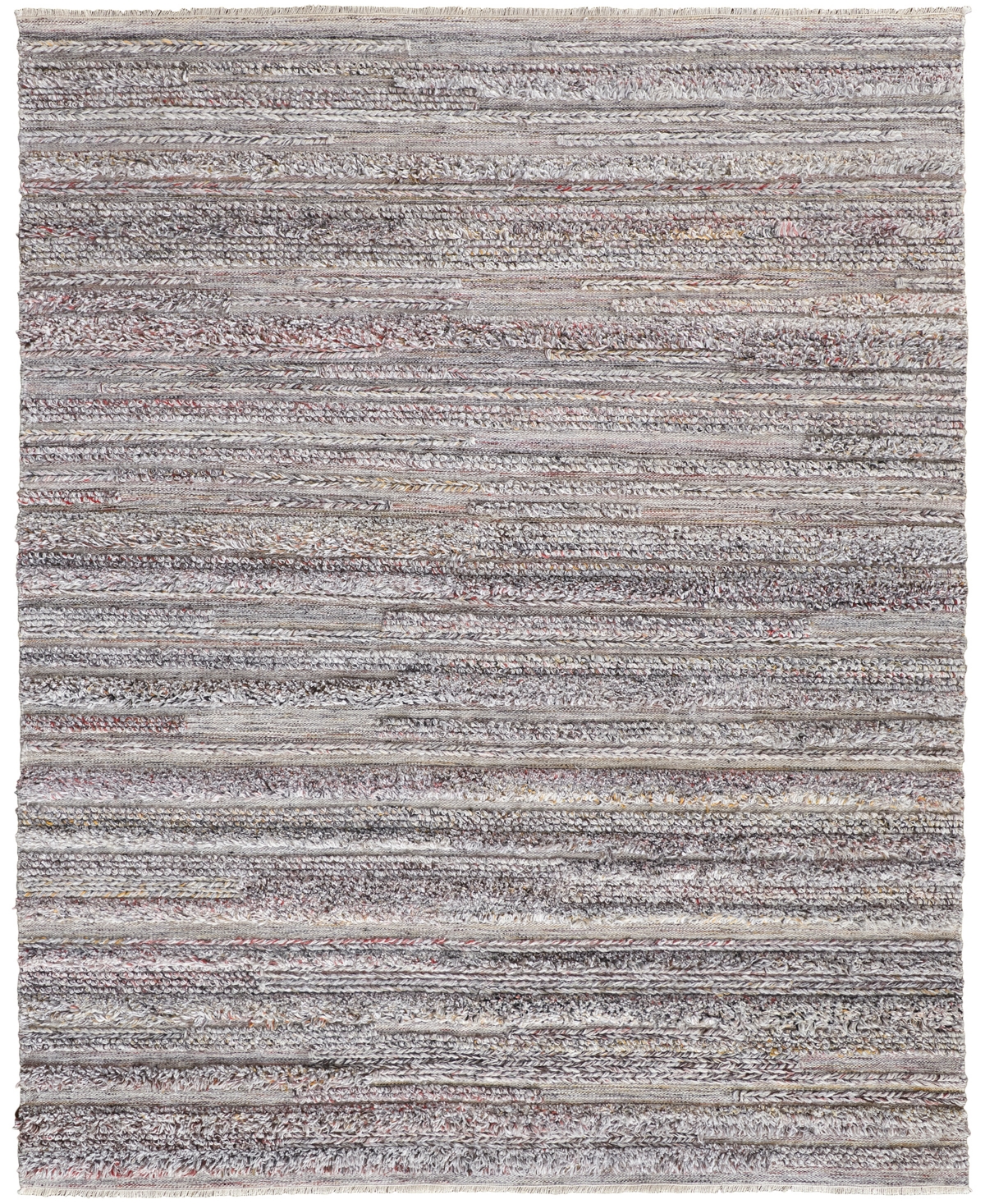 Feizy Karton KAR8637 4' x 6' Area Rug - Gray