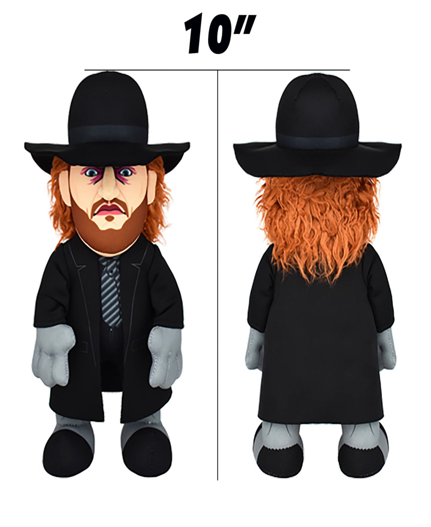 Детская мягкая игрушка Bleacher Creatures The Undertaker 10" Officially Licensed Plush Figure, цвет: Разноцветный — фото 4