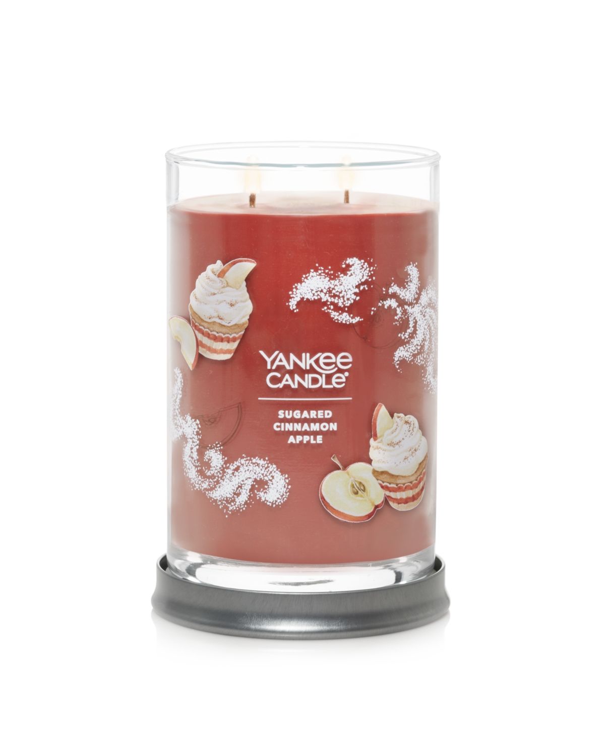 Signature Sugared Cinnamon Apple Tumbler Candle - Orange