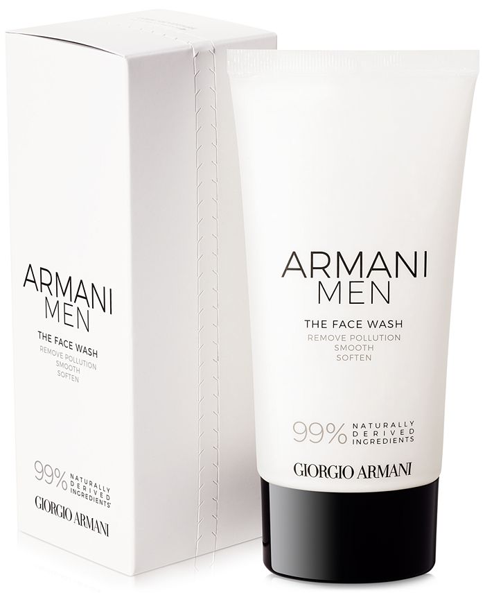 Giorgio Armani Armani Men The Face Wash & Reviews - Skin Care - Beauty -  Macy's