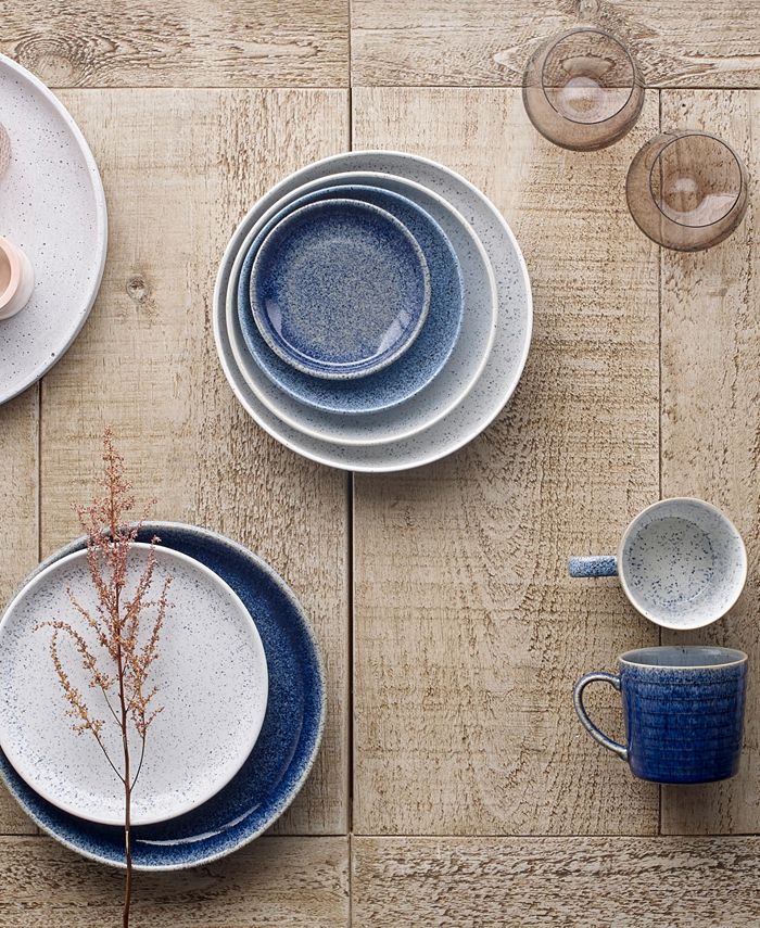 Denby Studio Blue Cereal Bowls, Set of 4 & Reviews Dinnerware