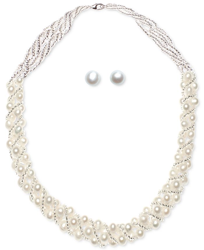 chanel inspired pearl earrings