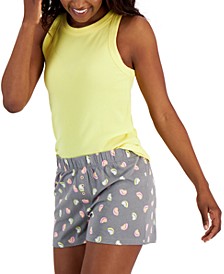 Women's High-Neck Pajama Tank Top, Created for Macy's