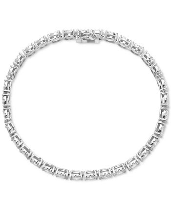 Macy's - Diamond Tennis Bracelet (5 ct. t.w.) in 10k White Gold