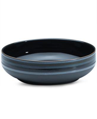 Denby - "Jet Stripes" Serving Bowl