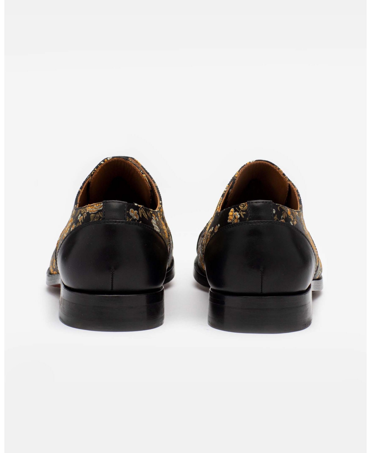 Taft Men's Jack Handcrafted Leather, Velvet And Wool Dress Shoes In Black