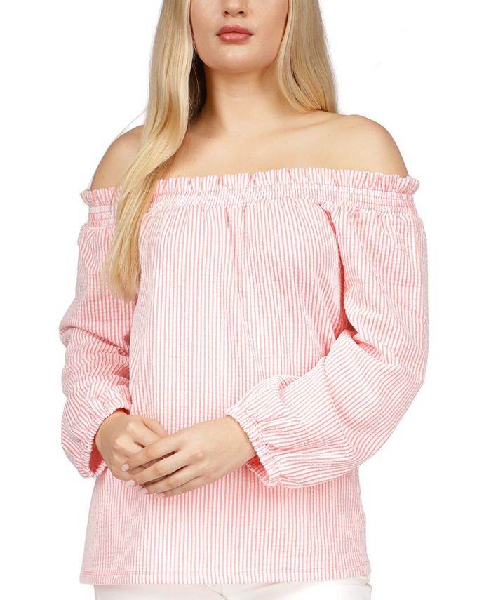 Michael kors off outlet the shoulder top